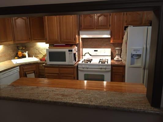 A Clean kitchen