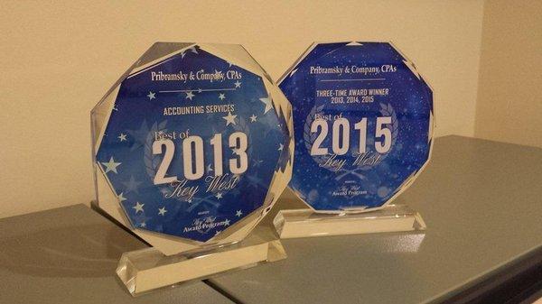 Florida Keys Pribramsky & Company CPA Awards