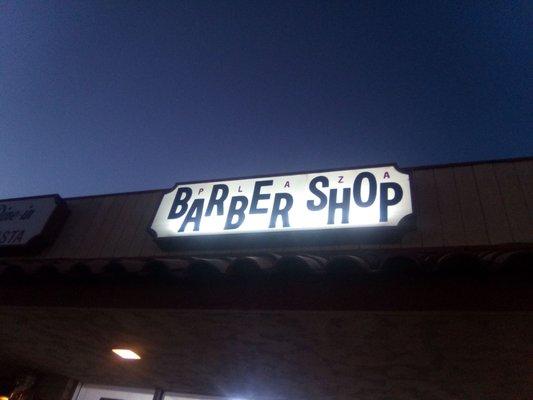 The new look of Plaza Barber Shop