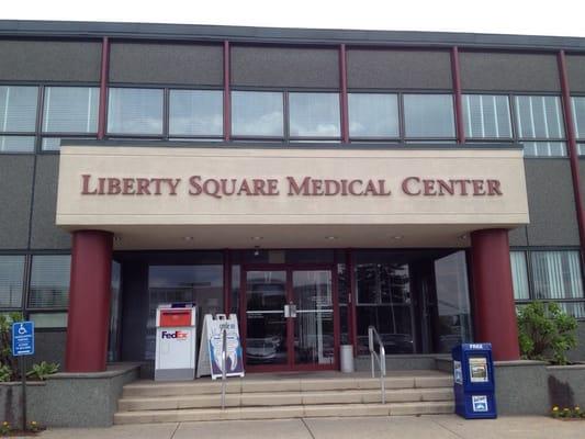 The medical office building. Yanna kur is on the first floor.