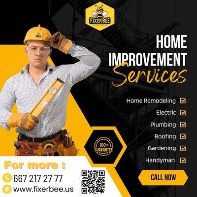 FIXER BEE HOME IMPROVEMENT SERVICES