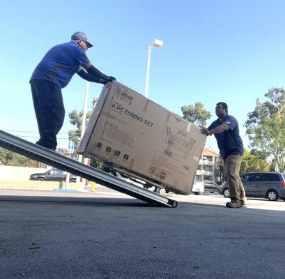 New furniture Pick Up in West Covina