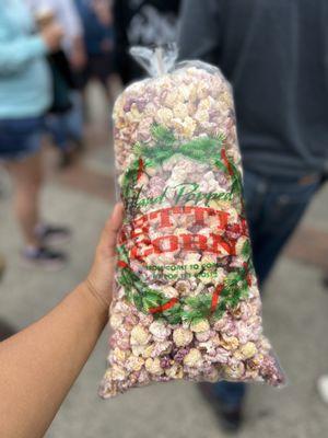 Blackberry kettle corn ($10)  IG: @ohmyono