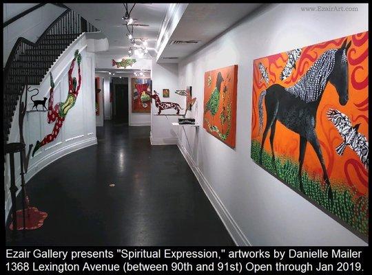 "Spiritual Expression" artworks by Danielle Mailer