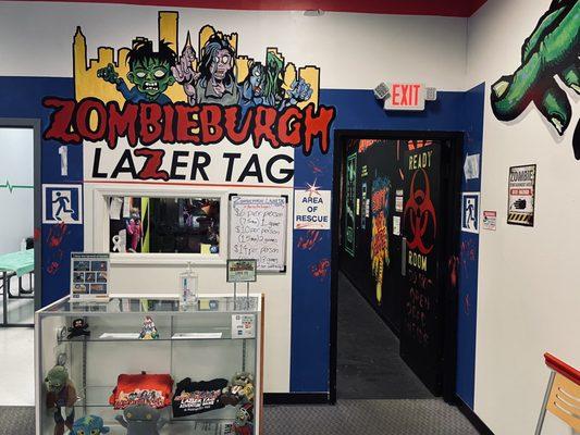 Zombieburgh Lazer Tag