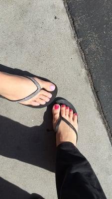 Jenny and Helen did a fabulous job with our pedicures as always!