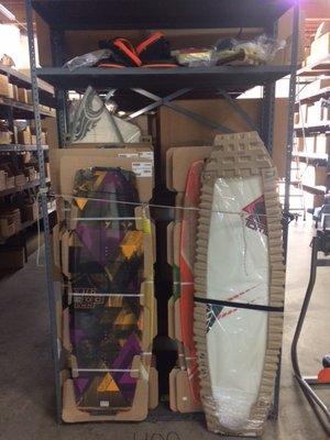 Kiteboards: Performance twintips, kitesurfboards, freeride boards, and Foilboards in stock!