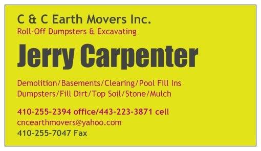 C & C Earth Movers Inc