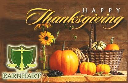 Wishing the community a happy Thanksgiving and holiday season!