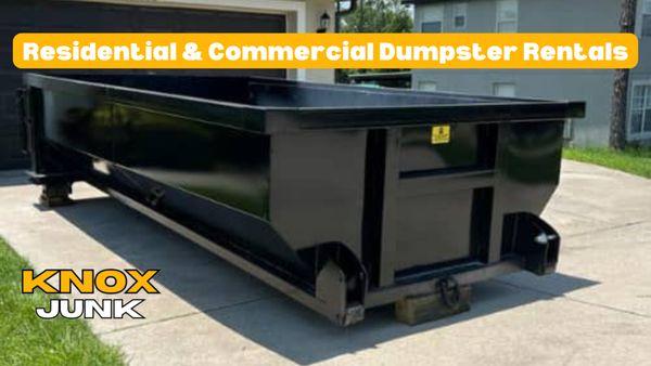 Affordable residential and commercial dumpster rentals.