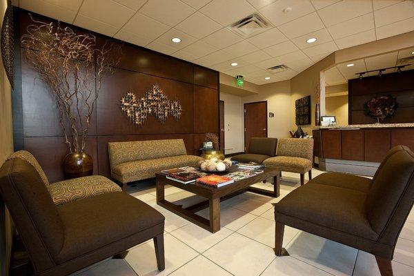 SBC Office Center Foyer: Where your clients will be greeted by our professional staff.