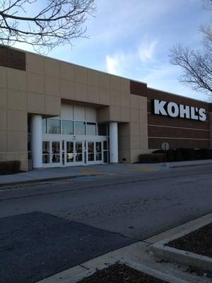 Front of Kohl's store