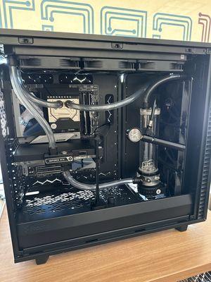 Custom water cooled gaming PC