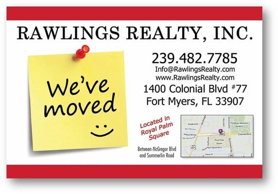 In May of 2015, after nearly 20 years at College & Winkler, we relocated to our beautiful new home off Colonial between McGregor & Summerlin