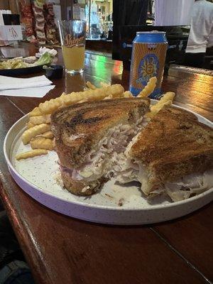 The racheal(turkey Rueben)