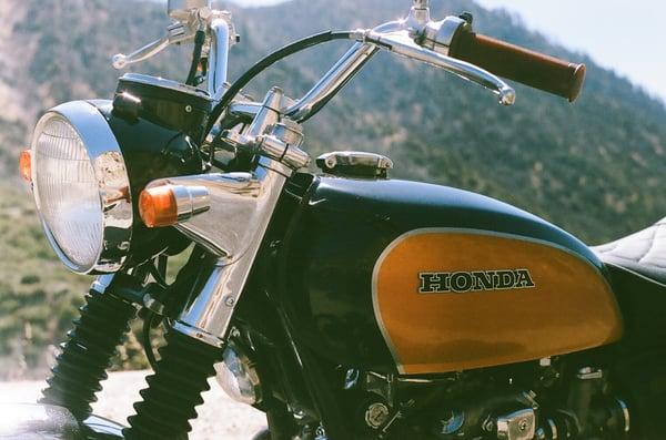 Ophelia the 1976 CB550.