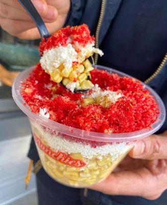 Hot Cheetos Elotes