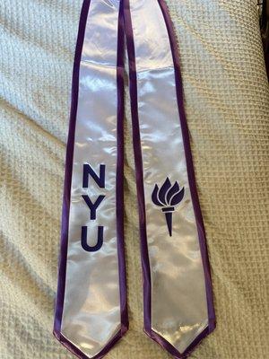 Custom vinyl stole #goviolets