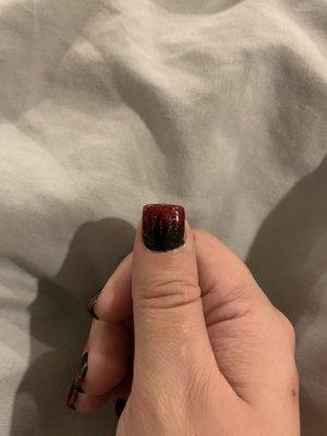 EVERY SINGLE NAIL IS CROOKED!