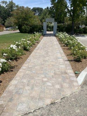 CVCC ceremony walkway