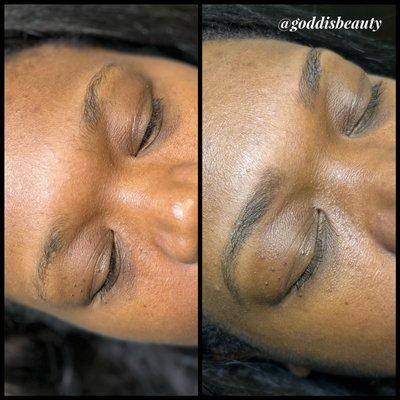 Brow wax & tint