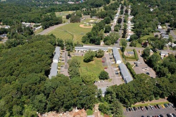 Aerial View at Fox Hill Commons