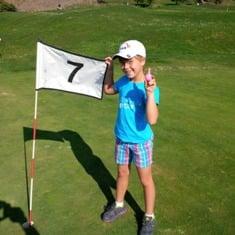 Hole-In-One at 8 yrs. old!