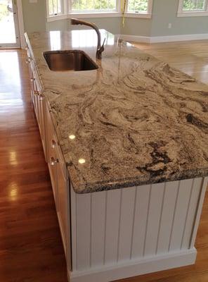 Silver Cloud Granite Counter