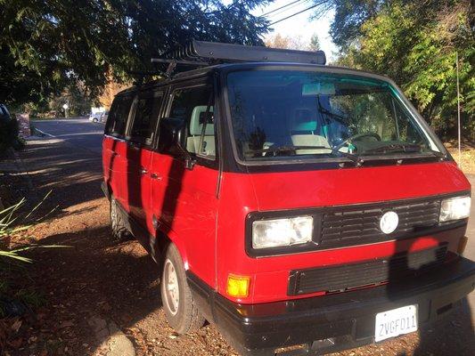 Working on a 30 year old VAnagon takes a little knowledge and patience