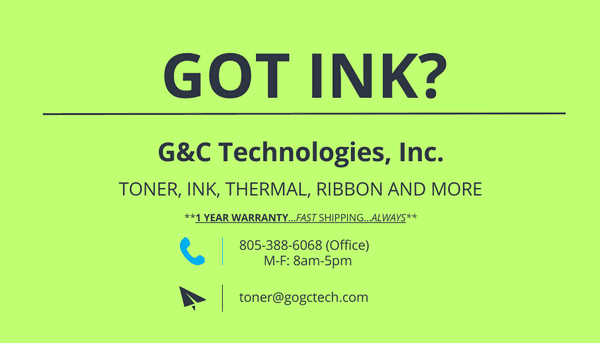 We are the premier white glove service providers of toner, ink, thermal and ribbon for printers and printing devices in Ventura County