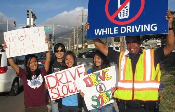 Mahalo Baldwin High for supporting traffic safety awareness! http://www.myfarmershawaii.com/hotspots-baldwin