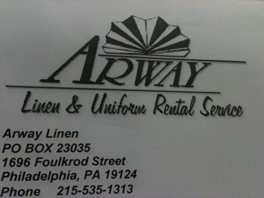 Arway Linen and Uniform Rentals