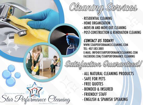 Star Performance Cleaning