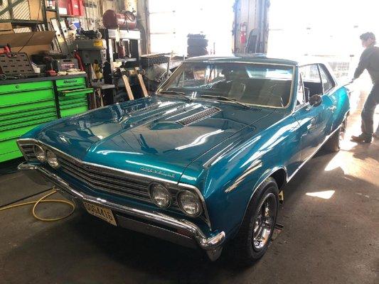 1966 Chevelle with a 454 V-8