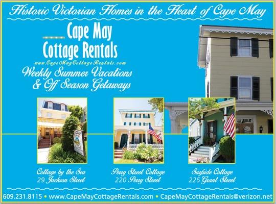 Cape May Cottage Rentals