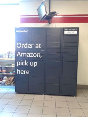 They have Amazon lockers!