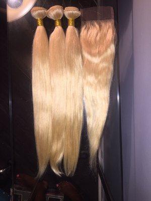 613 bundles and lace closure