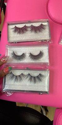 Mink strip lashes