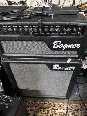 Bogner guitar amp.