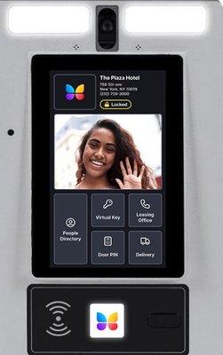 Get a video call from your clients and let them  in remotely with our really helpful Butterfly MX front door panel