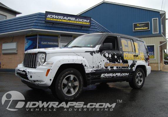 Jeep Liberty Full Wrap for CAT Country 96.1