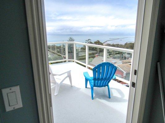 Porch remodel in El Granada