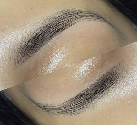 Brow threading