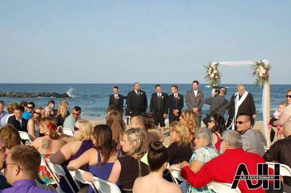 My favorite place for a wedding is on the beach