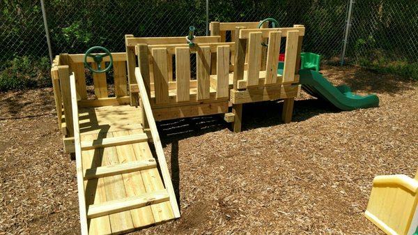 Small playground for daycare