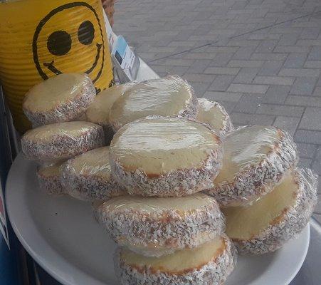 Alfajores de maizena.