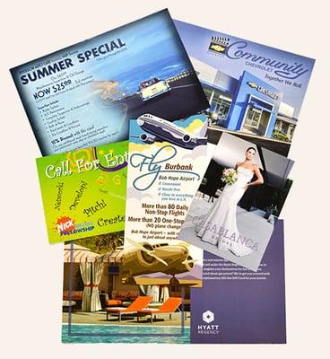 Let us design your postcard campaign, and you'll distribute pieces that are sure to grab attention and elicit a strong response.