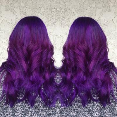 Space purple by @hairbyamberm