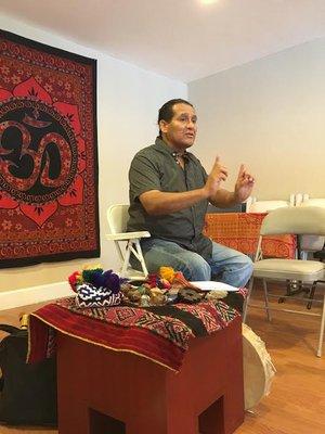 Shaman Workshop with Peruvian Shaman - Amaru Li