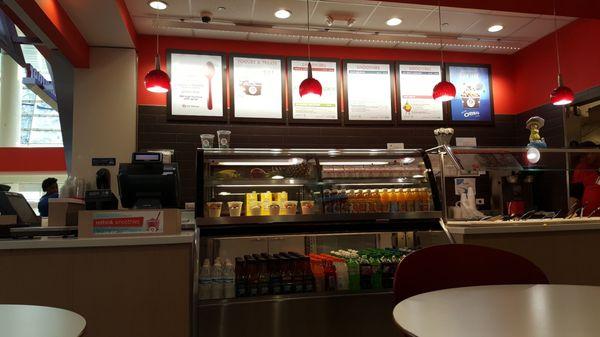 Front Counter at Red Mango PHL Terminal F